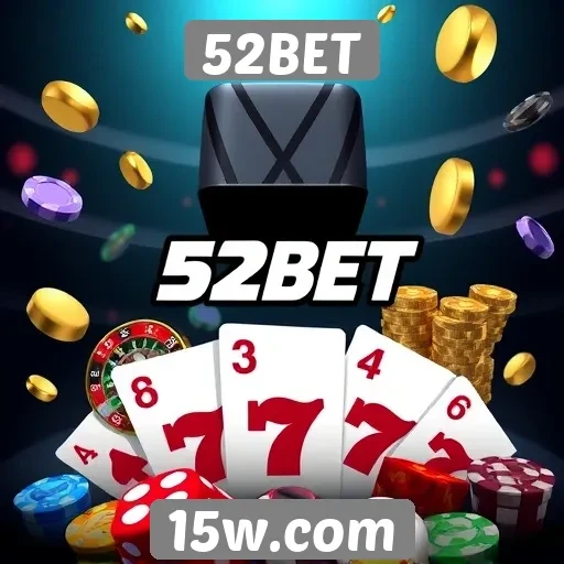 Opções de jogos disponíveis no site 52BET